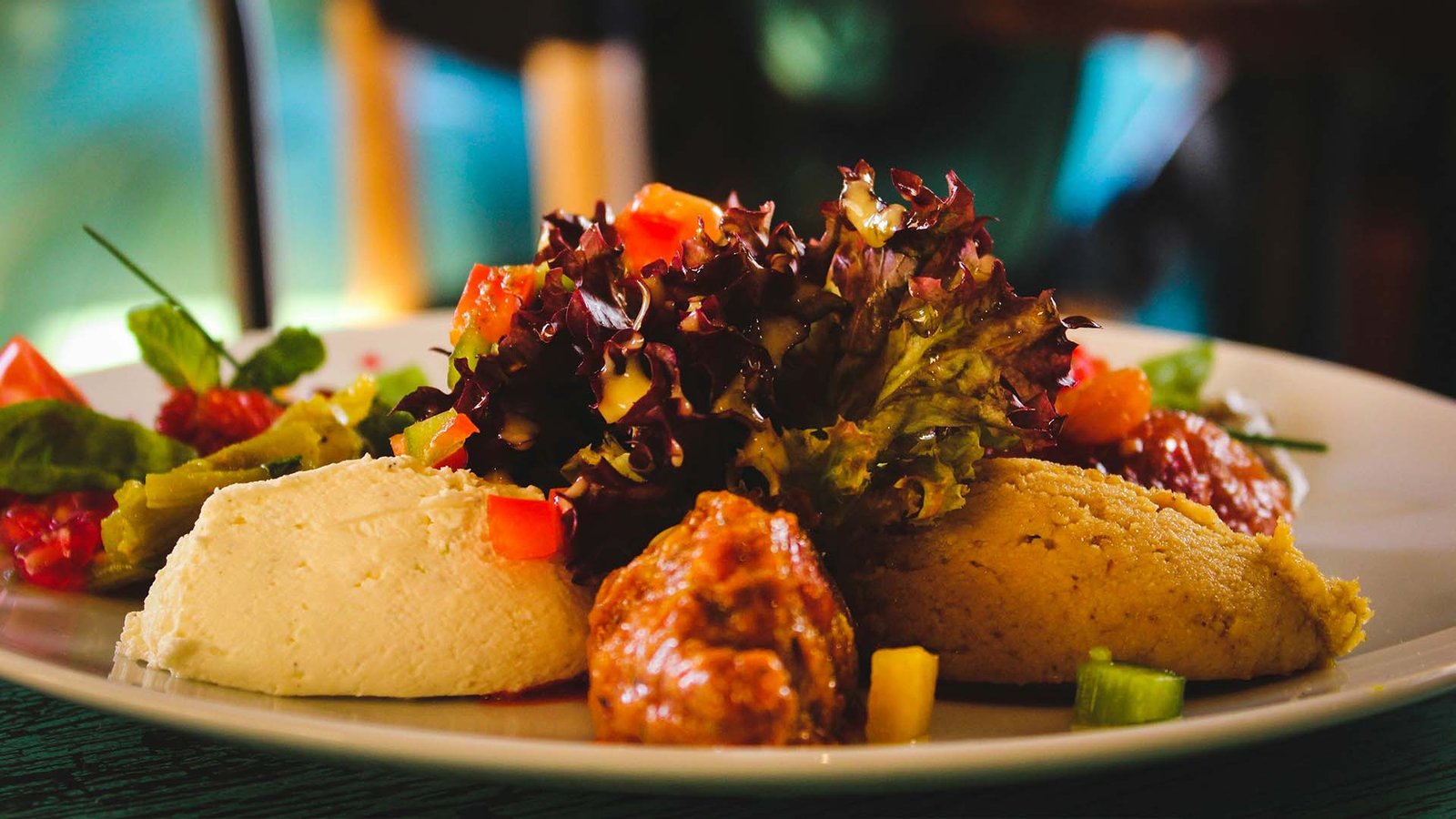 Plated meal for a group